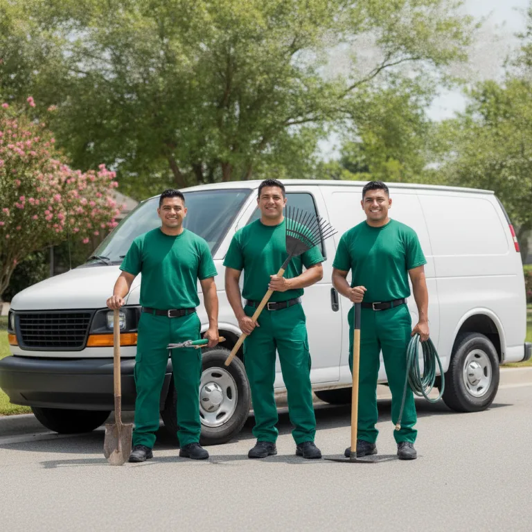 Paisajista equipo en Colonia del Valle